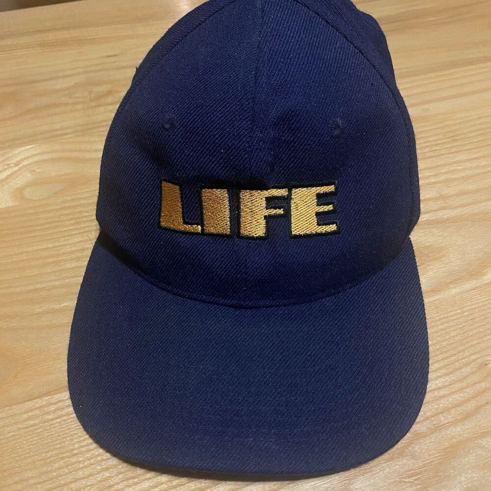 Vtg LIFE Movie Promo Snapback Eddie Murphy Headmaster Rock Land Records Rare